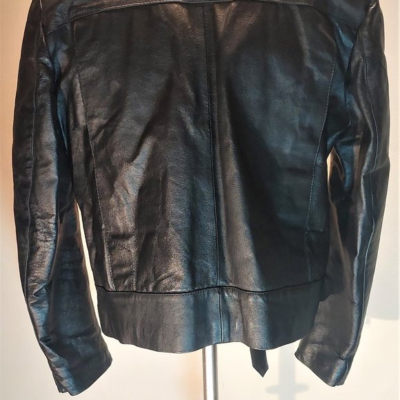 Vintage Men's Biker Jacket. Size 44cm / XL - Picture 9 of 13